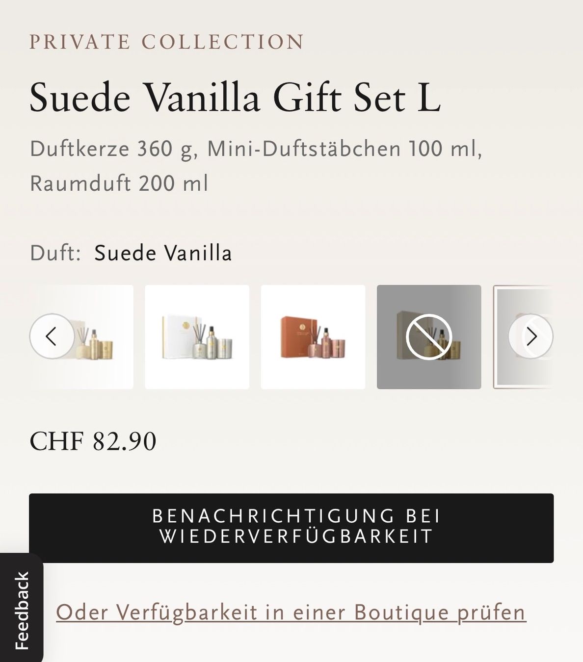 Rituals Altro per la cura del corpo: Ritual Geschenkbox L Suede Vanilla – Nuovo e nell'imballaggio originale da Winterthur venduto da tha_fvg2 5