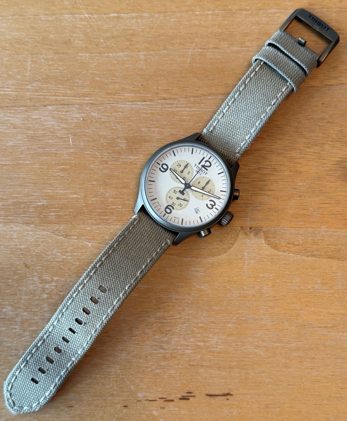 Tissot Orologi: Tissot Chrono XL beige/beige – Usato da Zollikon venduto da Mary_80 2