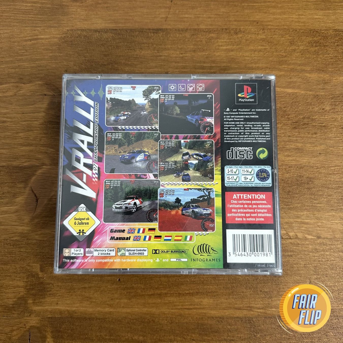 Giochi: V-Rally 97 Championship Edition PS1 – Usato da Luzern venduto da fairflip 2