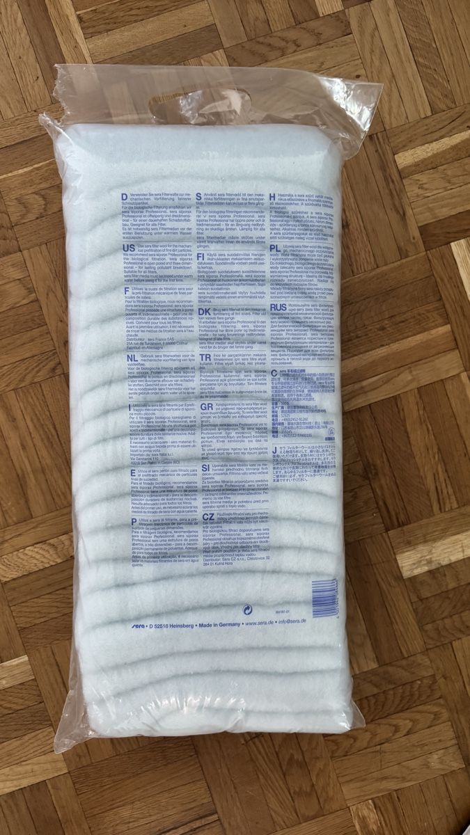 Filtri: Sera Filterwatte 500g - Neu und ungeöffnet – Nuovo e nell'imballaggio originale da Dübendorf venduto da lilmissprincess 1