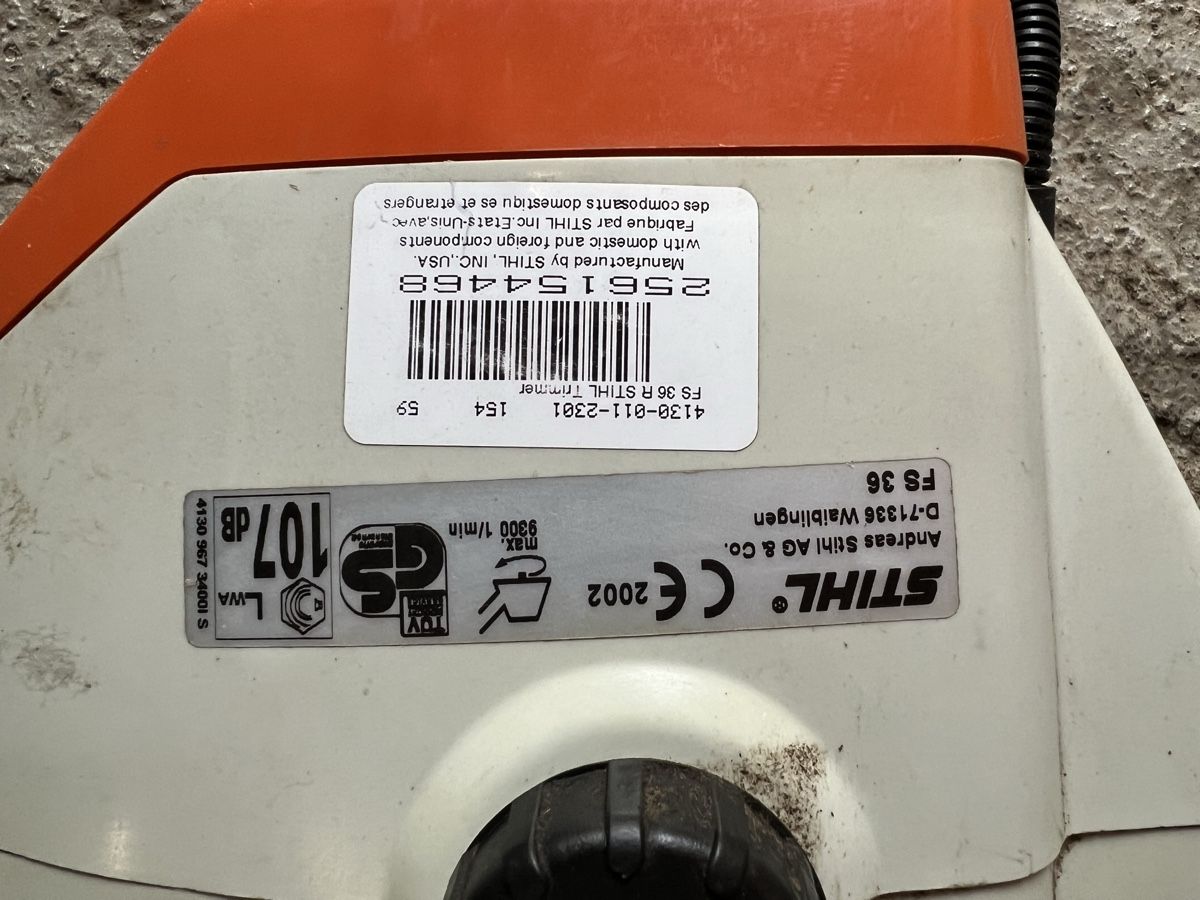 Stihl Alle Werkzeuge: Stihl FS 36 – Gebraucht aus Sent von Joey01 4