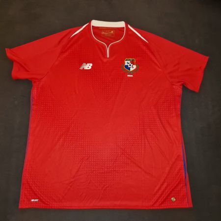 Trikot Panama New-Balance 2XL rot 2019 mit Authentic-Siegel