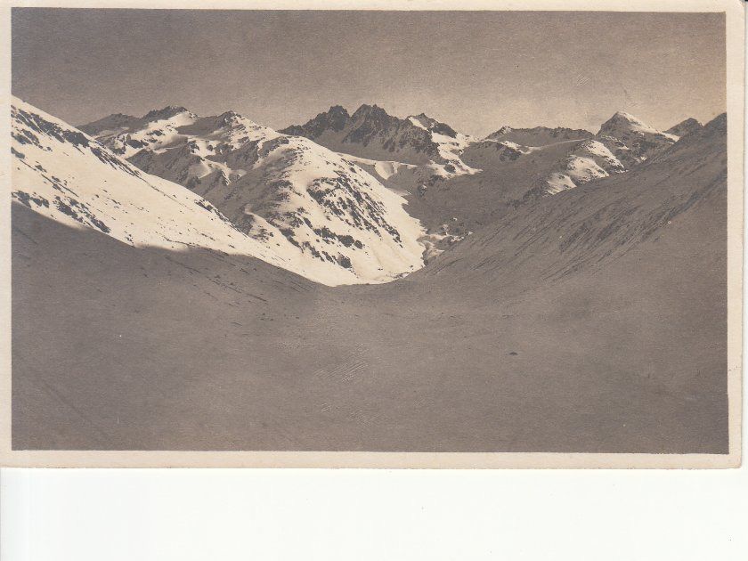 Cartoline postali: Piz Vadret ca. 1930 – Usato da Bürglen TG venduto da StampGraf