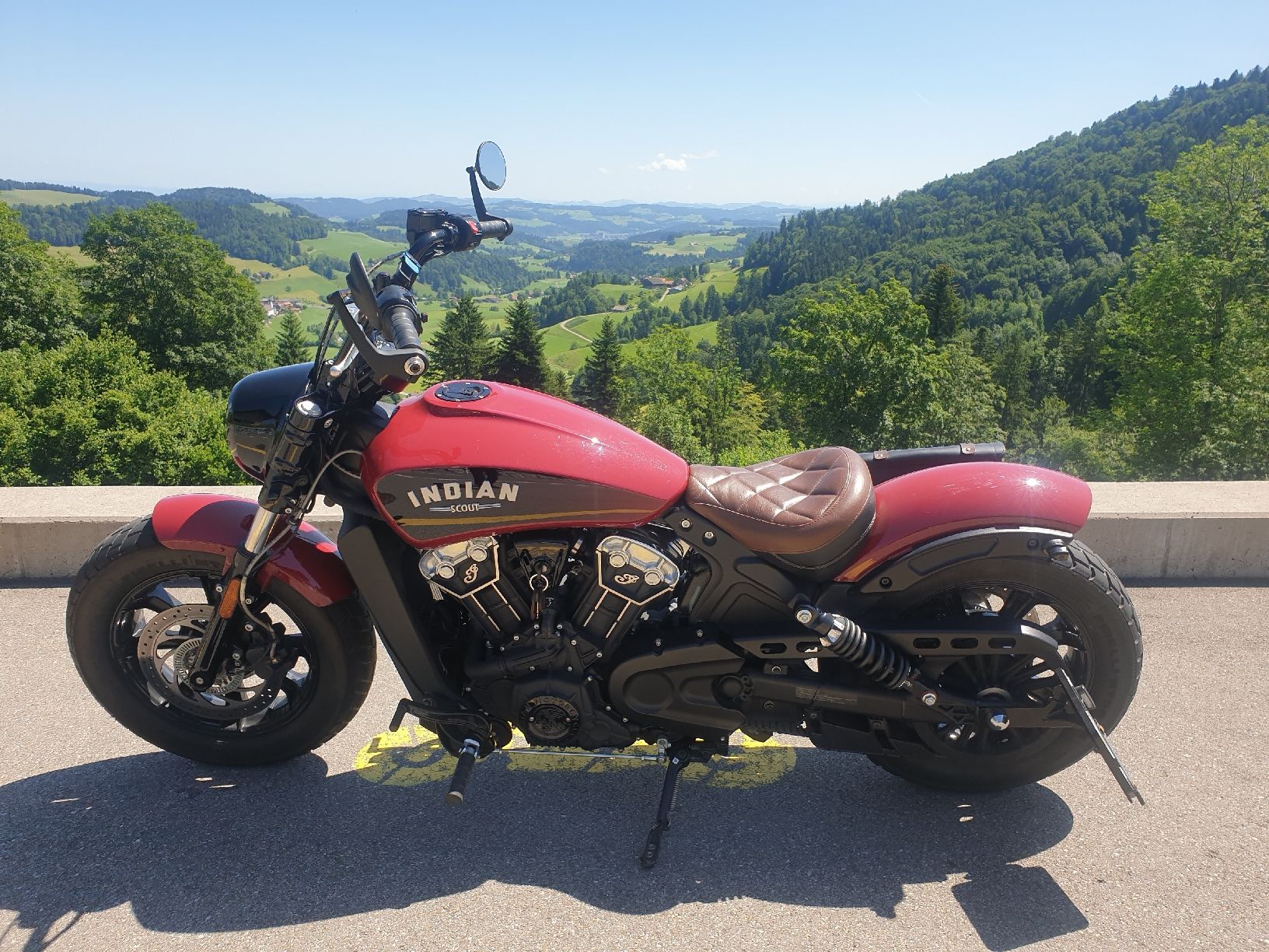 Indian Motorcycle Altro: INDIAN SCOUT BOBBER 35kw / 70kw – Usato da Laupen ZH venduto da Cougar70 1