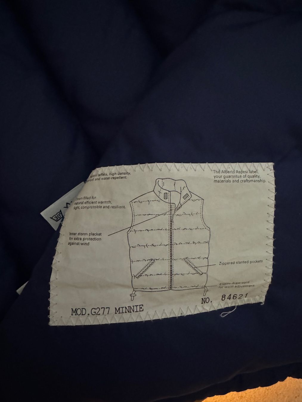 Gilet & Giacche senza maniche: ASPESI original gesteppte Daunenweste S Gilet Weste – Nuovo (secondo la descrizione) da Faulensee venduto da Liebes_Kind_2019 4