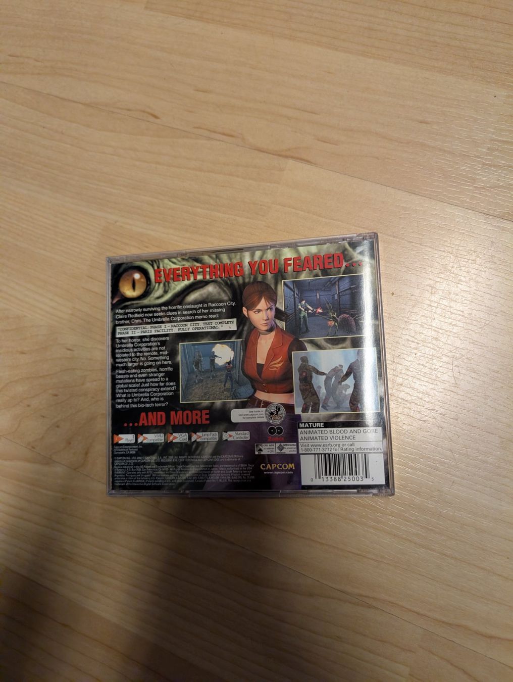 Spiele: Resident evil code Veronica Sega Dreamcast NTSC USA – Gebraucht aus Giubiasco von Tici__nerd_Giubiasco 1