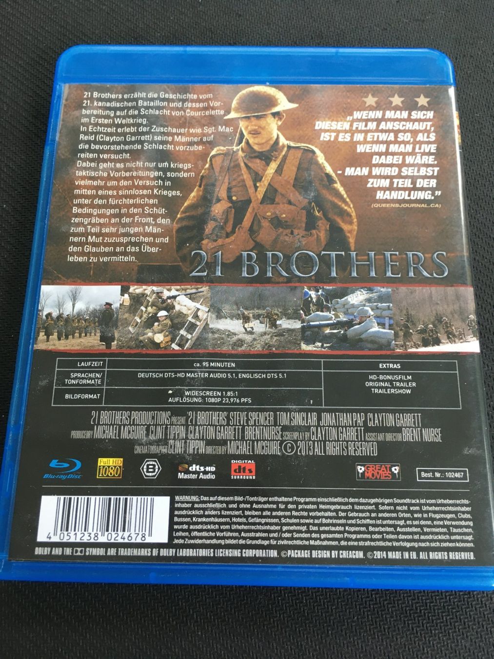 Alle DVDs: 21 Brothers [Blu-ray] – Gebraucht aus St.Gallen von MedienJoe 1