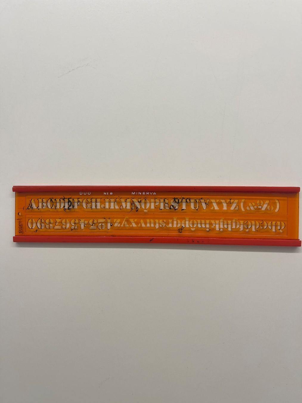 Sciablone: Schreibschablone Minerva Nr. 8 – Usato da Matzingen venduto da carola71