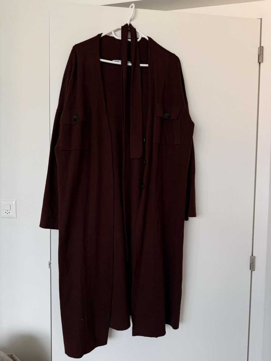 Zara Cappotti: Long gilet/manteau M – Usato da Monthey venduto da sen_6ckr