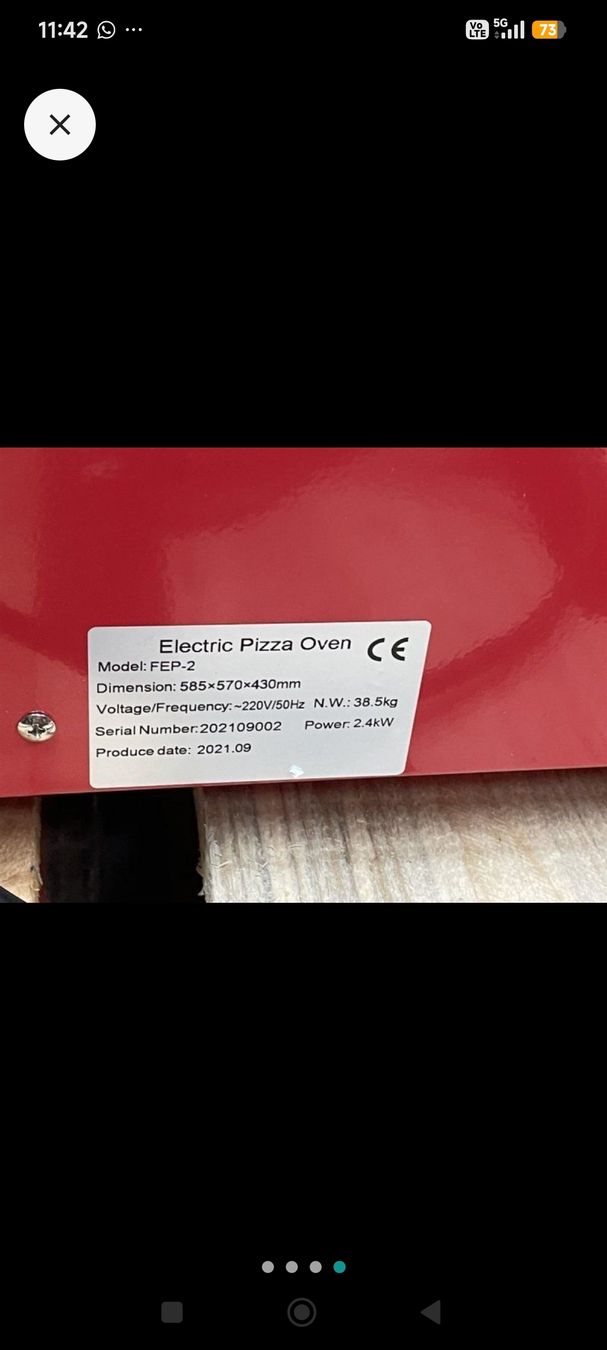 Pizzaofen: four à pizza  – Neu und originalverpackt aus Sonceboz-Sombeval von idy72 3