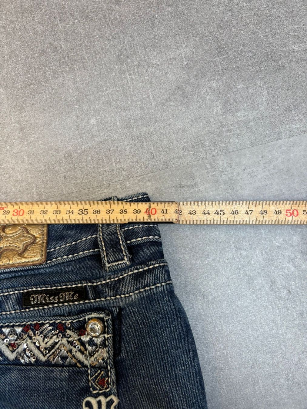 Jeans: Miss Me Bootcut Jeans - Grösse M/28 – Nuovo (secondo la descrizione) da Werdenberg venduto da hase.vintage 7
