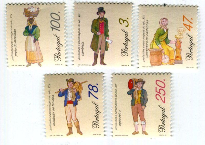 Tutti i francobolli: Briefmarken "Berufe". Portugal. – Nuovo e nell'imballaggio originale da Basel venduto da Butsch5