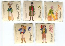 Briefmarken "Berufe". Portugal.
