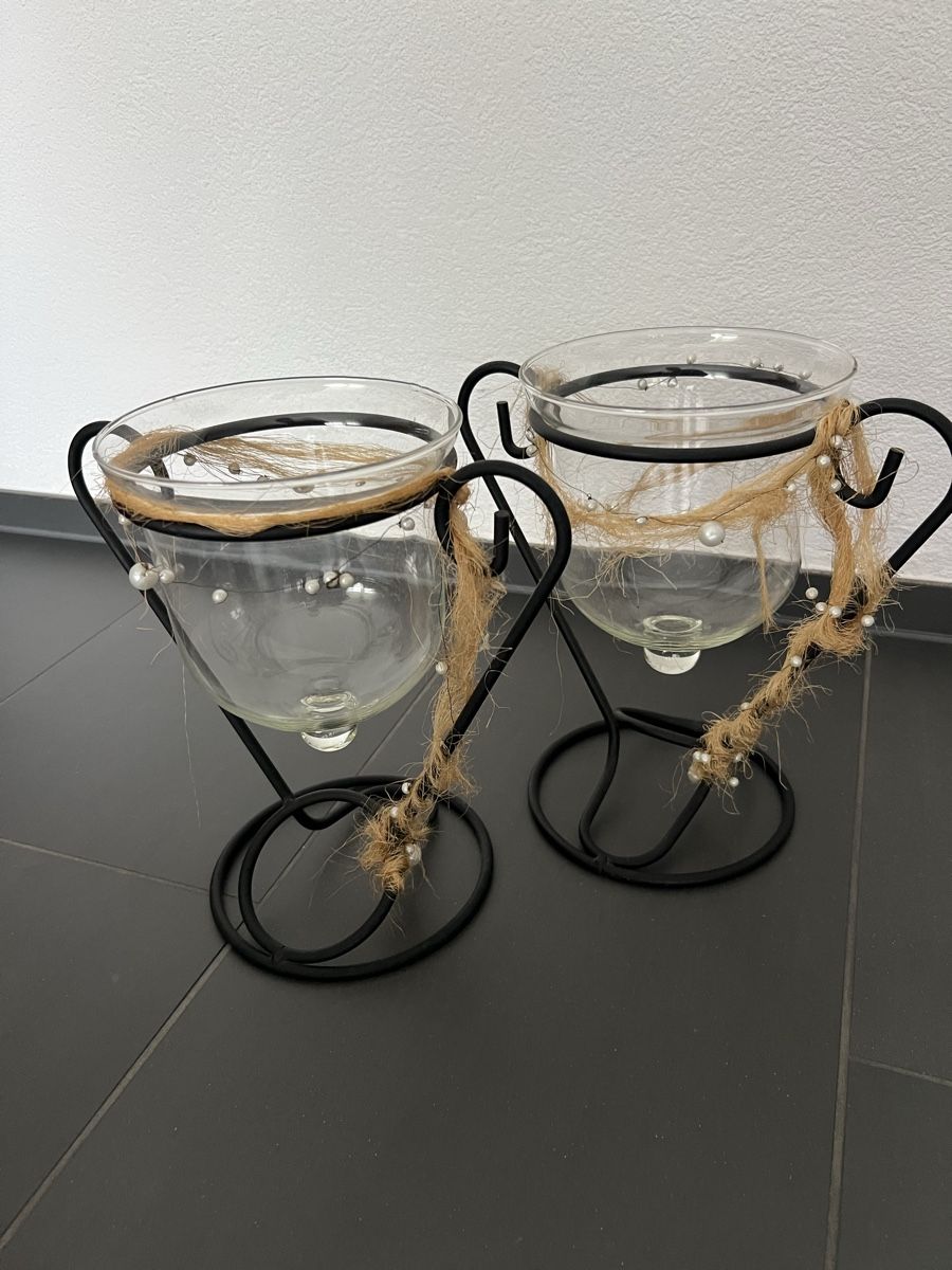 Toutes les décorations: Dekoration Vase 2stk – Neuf (Voir description) à Holziken par 181281 7