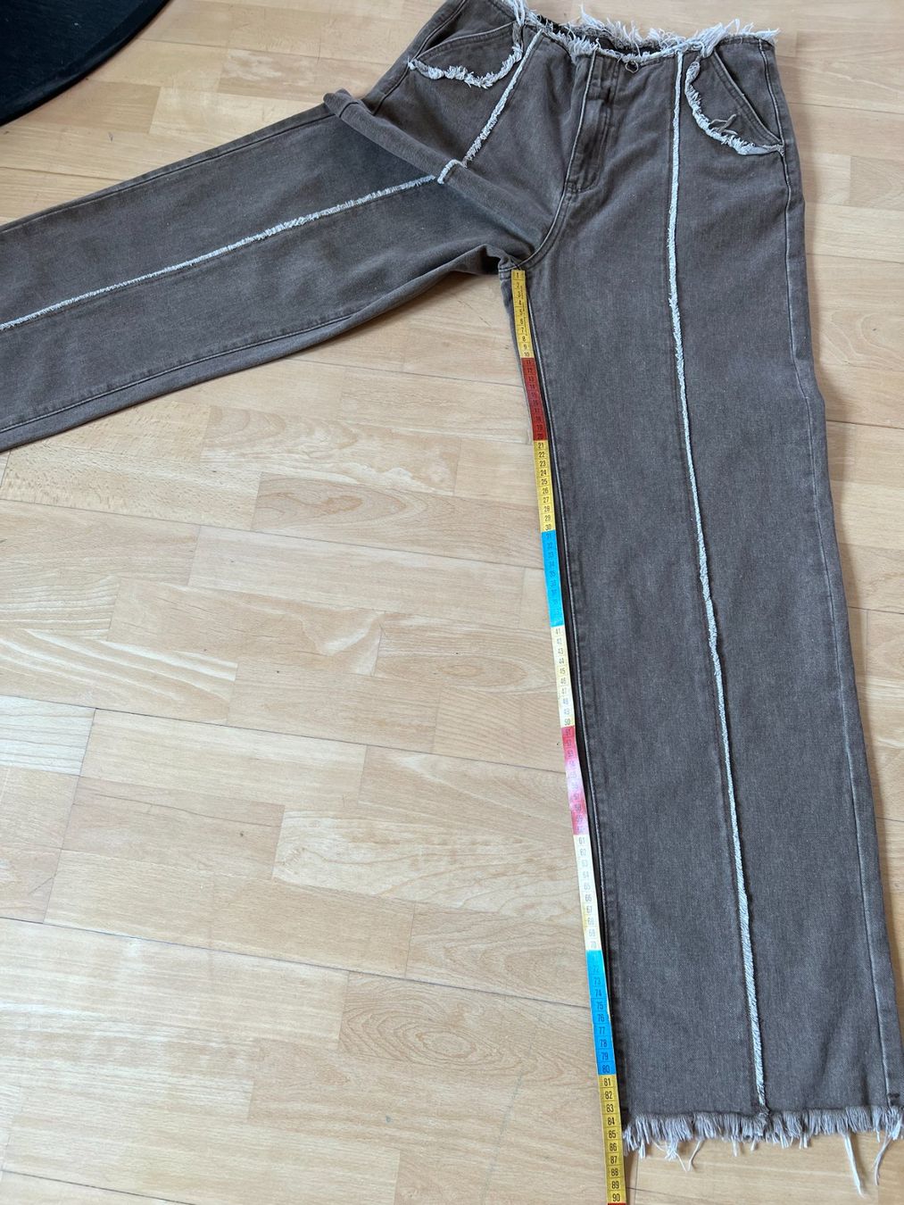 Jeans: SUMWON Jeans, Gr. 29, Braun, NEU – Nuovo e nell'imballaggio originale da Worb venduto da farben20zauber 7