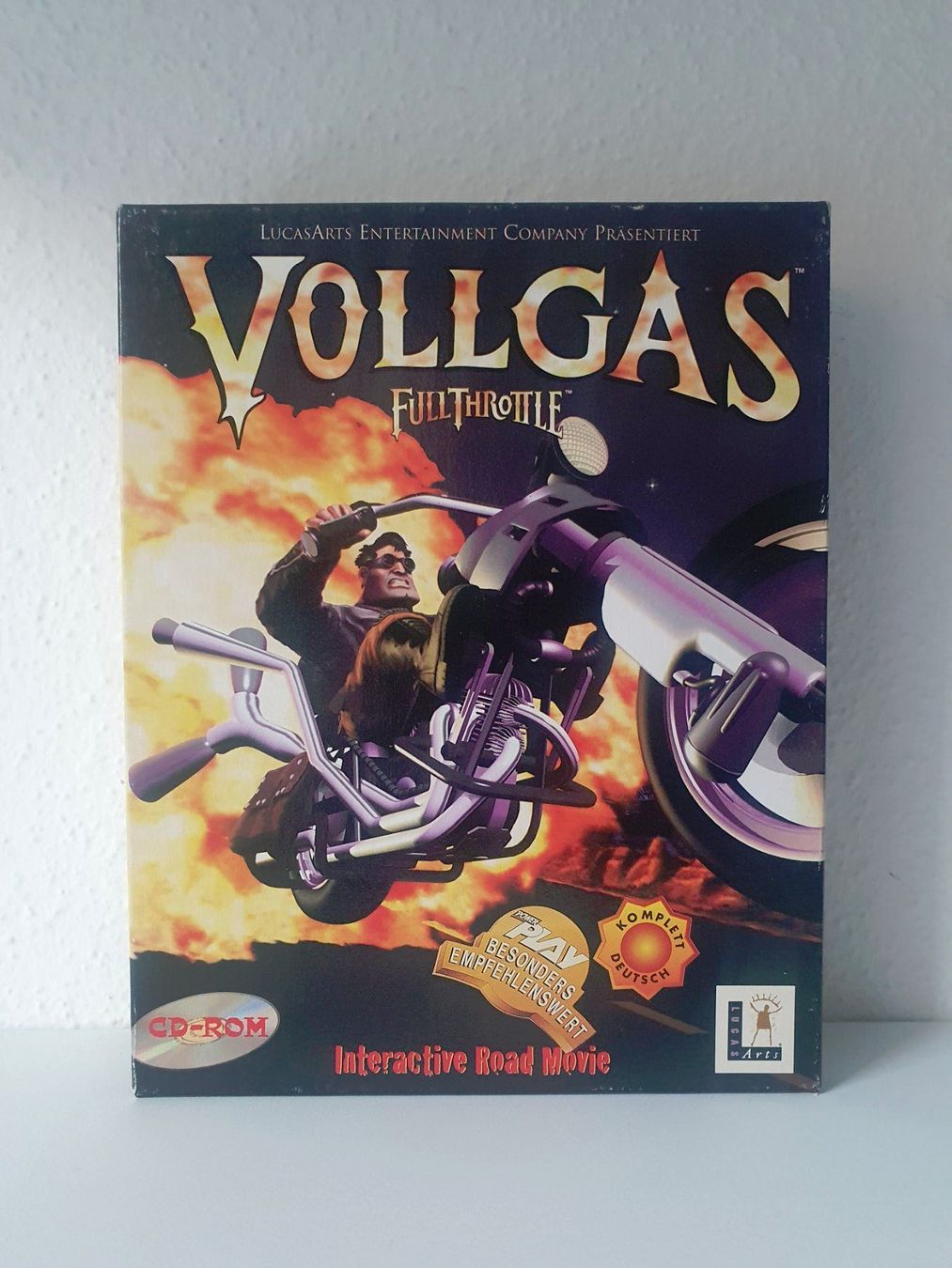 Giochi: PC Game LucasArts Vollgas (Full Throttle) 1995 Big Box – Usato da Greifensee venduto da perfectioN88 1