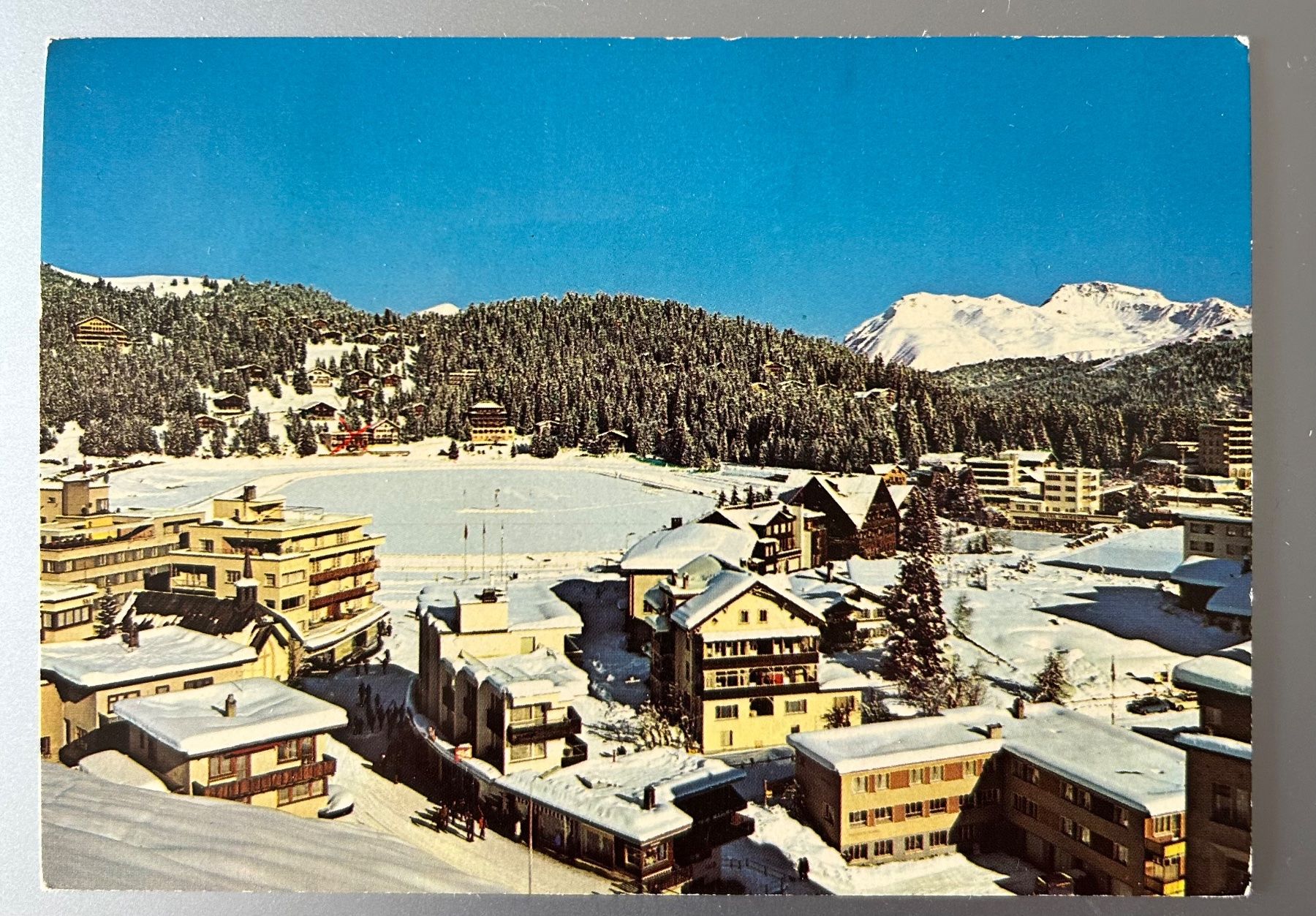 Cartoline postali: Arosa, Obersee, Maran, Pferderennbahn – Usato da Athenaz (Avusy) venduto da xam48