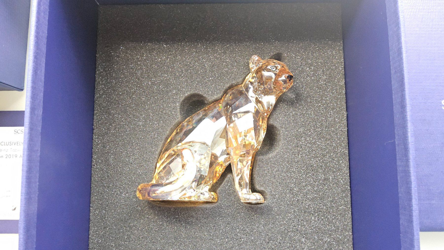 Swarovski Statuette: Swarovski Crystal Sofia Heinz Tabertshofer Annual ed. 2019 – Usato da Malleray venduto da Frederic24 1
