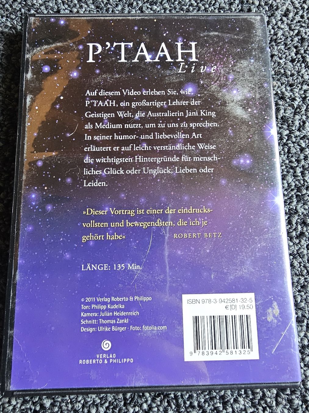 Tutti i DVDs: DVD P'TAAH Live (22191) – Usato da Ruswil venduto da jan_bxl5 1