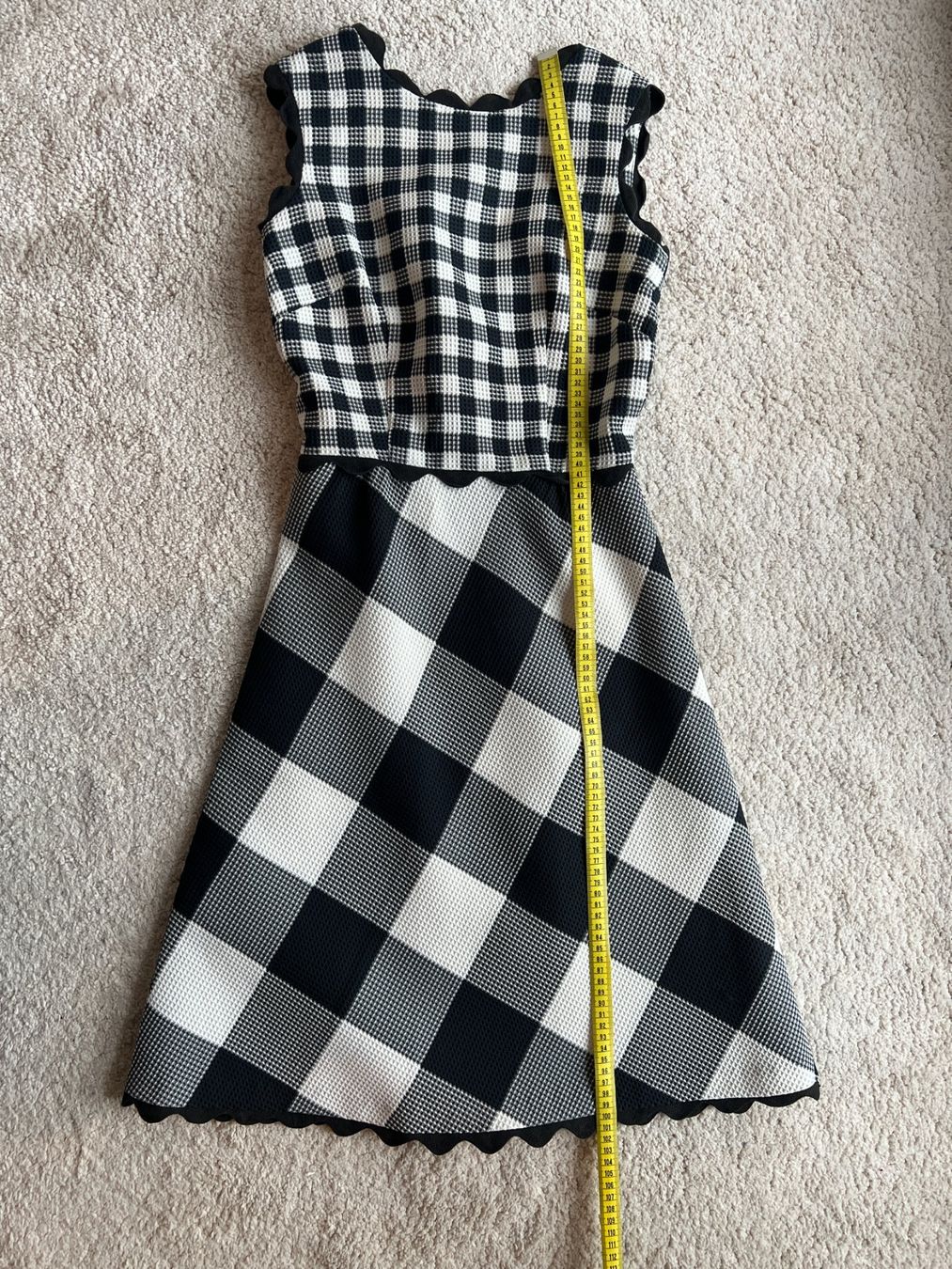 Kleider: Superbe robe vichy vintage 60s taille 34-36 – Neu (gemäss Beschreibung) aus Granges (Veveyse) von Hey-ya 5