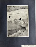 Antike Foto, Bergsteigen, Bündner Berge, Rasigaschrund