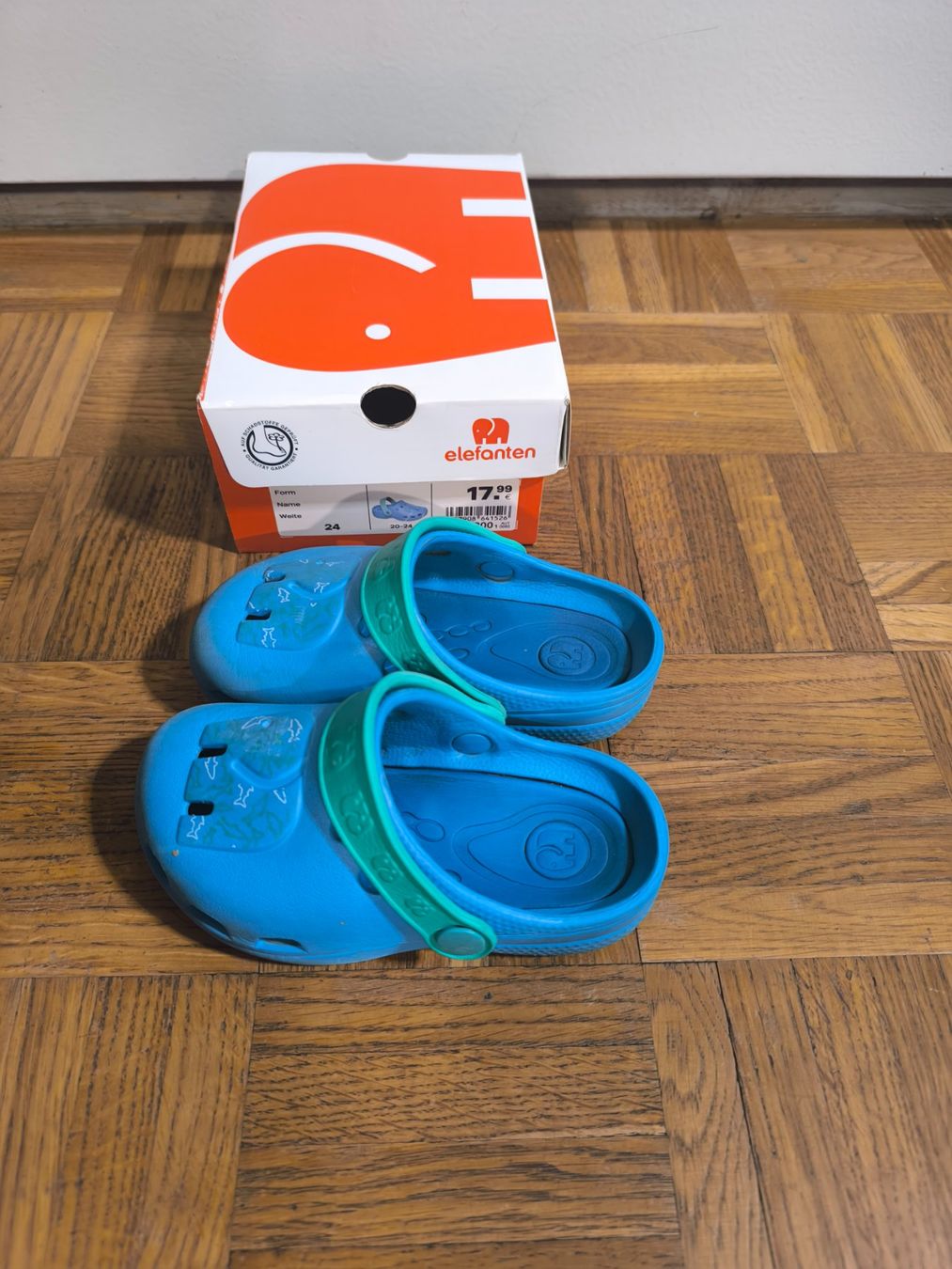 Elefanten Schuhe für Jungen: Elefanten Clogs / Hausschuhe Gr. 24 – Gebraucht aus Gams von MissTraveller 1