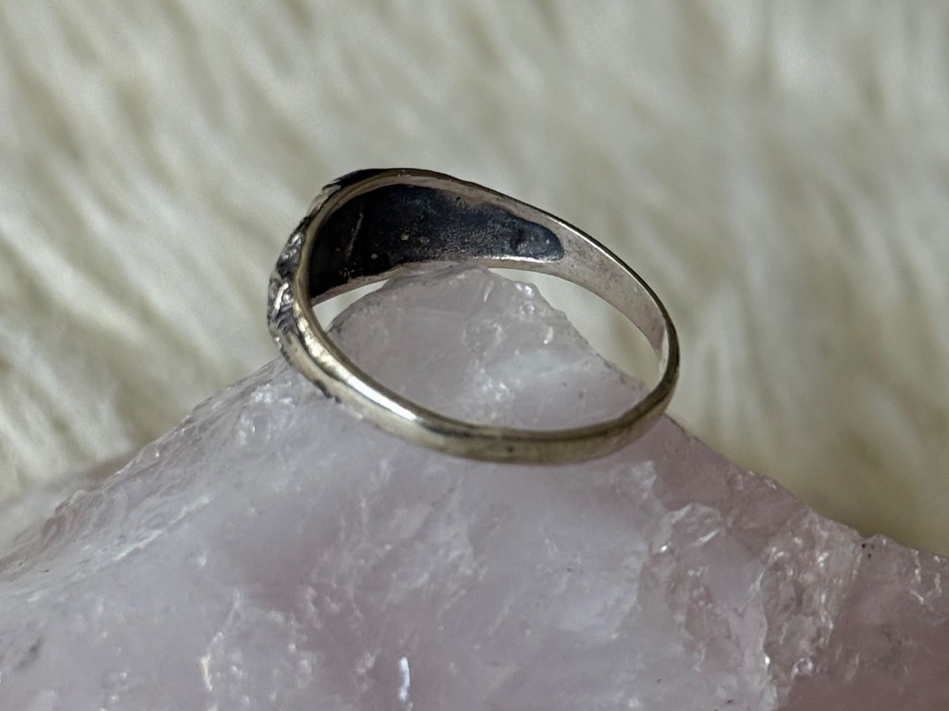 Anelli: Ring Silber 925 mit blauem Stein – Usato da Istighofen venduto da Ringparadies 1