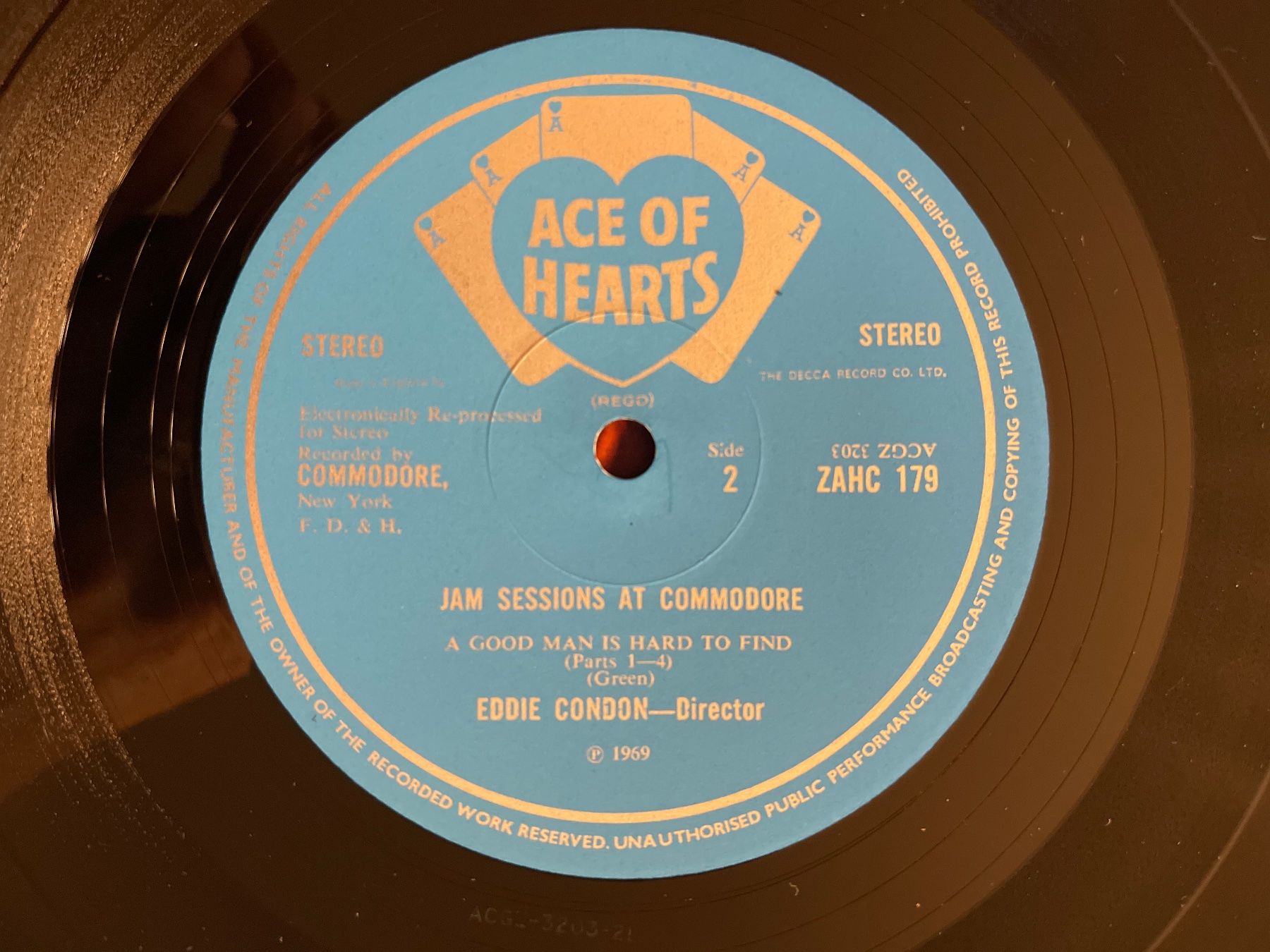 Dischi in vinile: S1588/Eddie Condon - Jam Sessions At Commodore – Usato da Frutigen venduto da Philippe_jsp 3