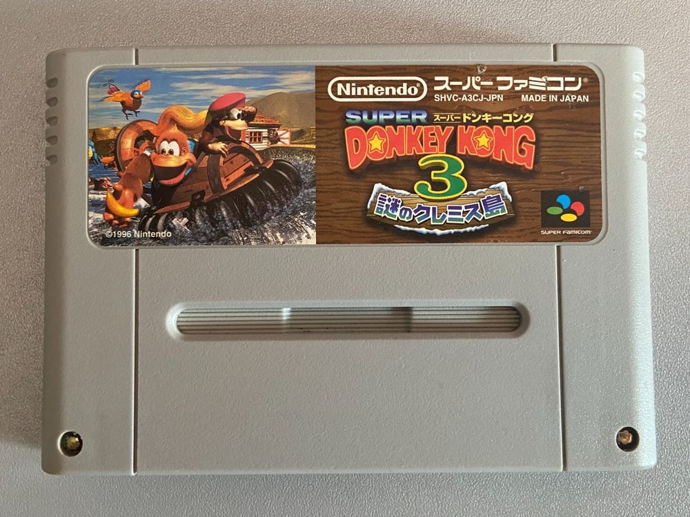 Donkey Kong Country 3 Dixie Kong's Double Trouble! SNES SFC Kaufen