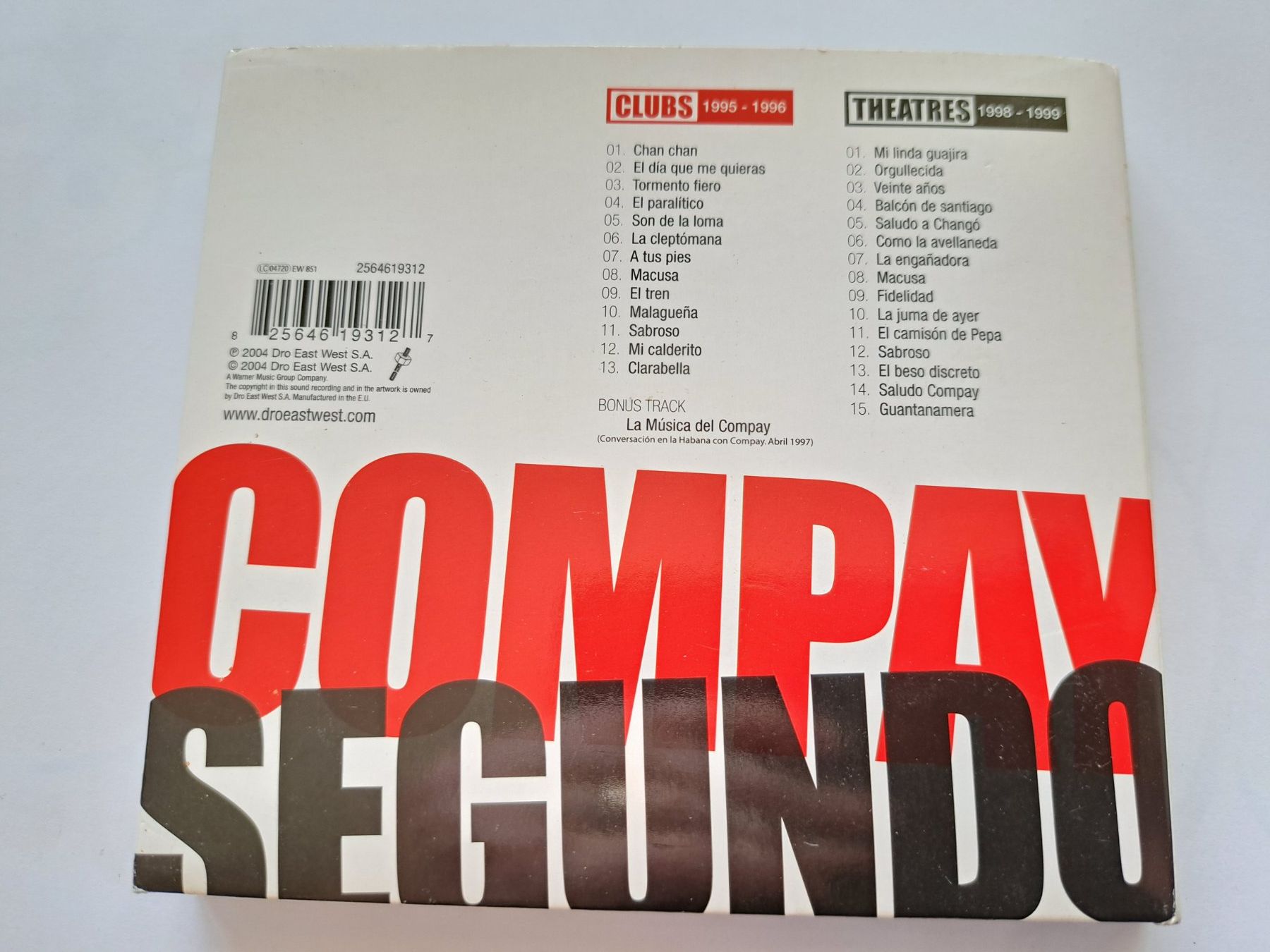 CD: CD Compay Segundo - Live – Usato da Pully venduto da bro_n52j 1