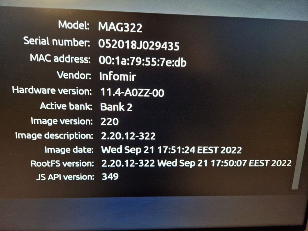 MAG BOX 322 IPTV (Gebraucht) in Zuerich für CHF 20 – mit Lieferung auf ...