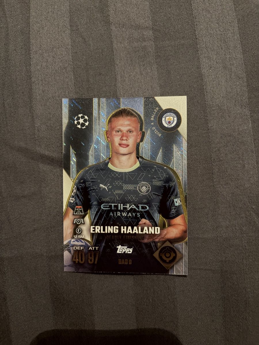 Topps Cartes à collectionner: Topps Match Attax Erling Haaland BAB 9 – D'occasion à Altendorf par jet_67b8