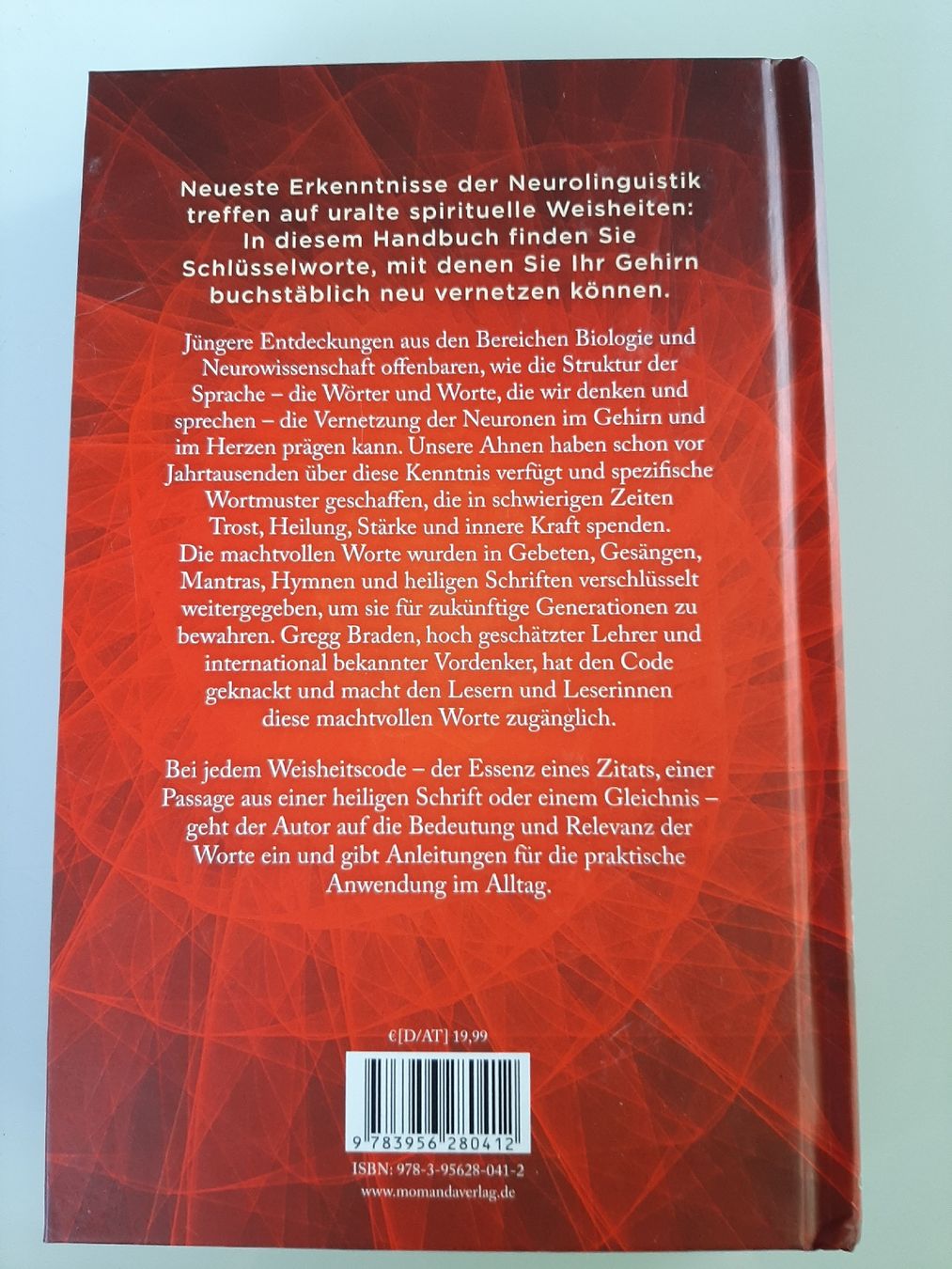 Libri: "Die Weisheitscodes" Gregg Braden – Usato da Vaduz venduto da Saphira015 1
