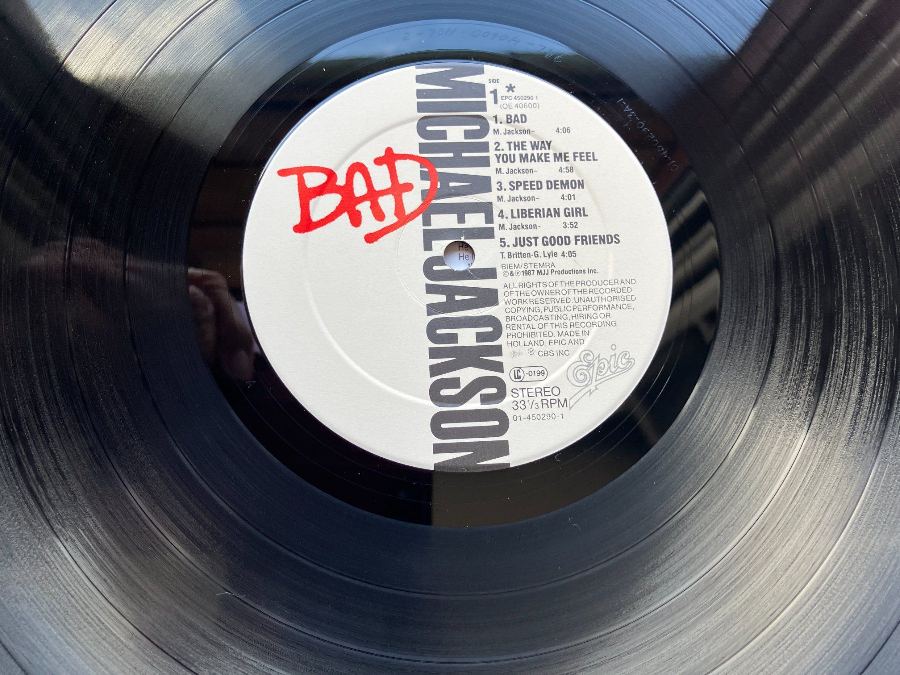 Schallplatten: Michael Jackson – Gebraucht aus Aarwangen von Jukebox3 7