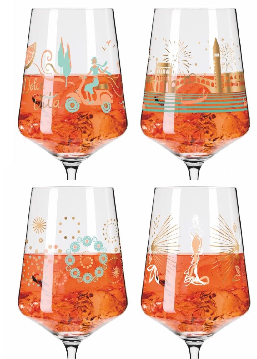 Ritzenhoff Bicchieri: APERITIFGLAS-SET Sommerrausch Aperizzo von Ritzenhoff – Nuovo e nell'imballaggio originale da Wagenhausen venduto da M.Sieg 2
