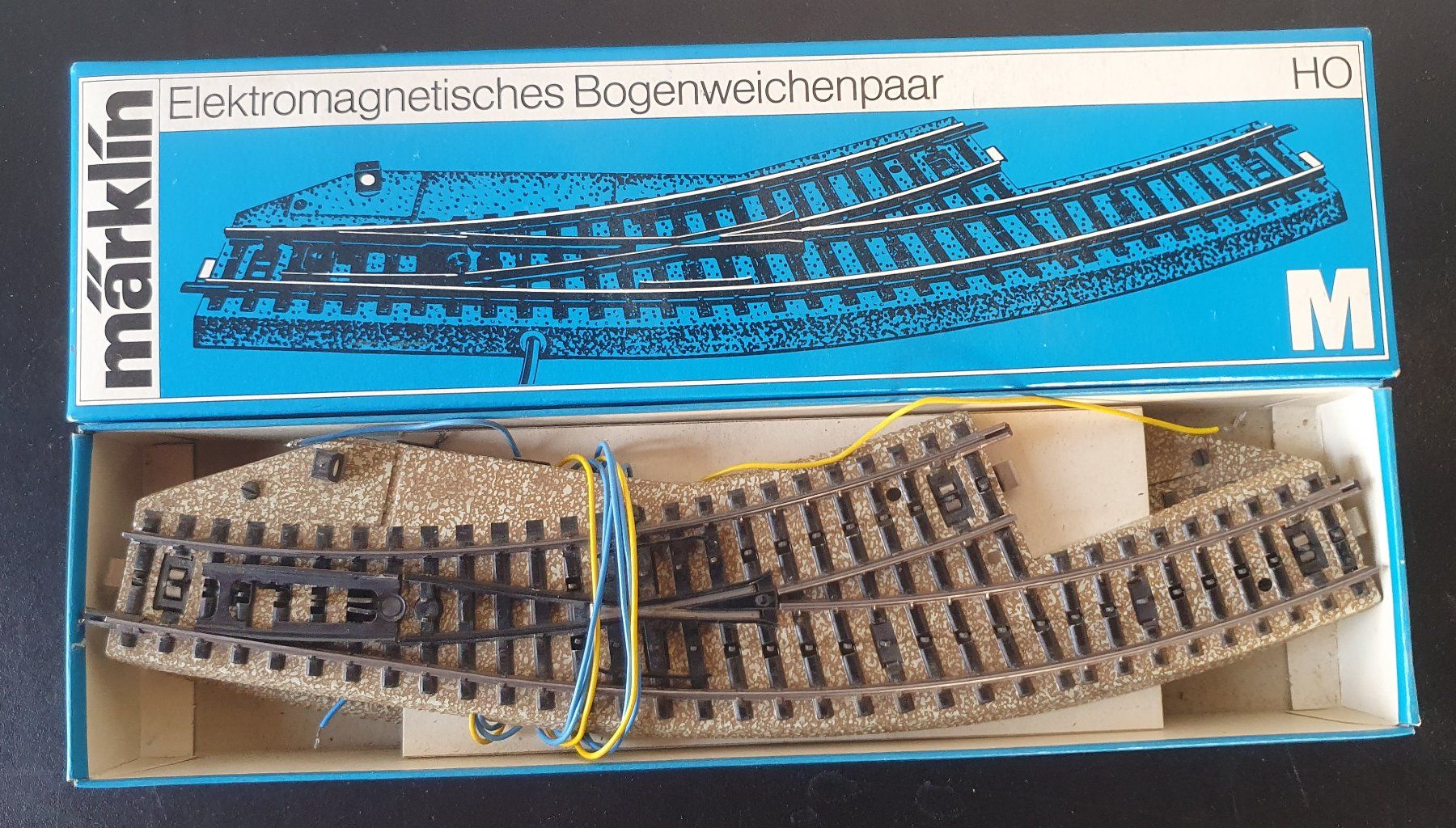 Märklin Modellini di ferrovie: MÄRKLIN: BOGENWEICHENPAAR 5140 OVP – Usato da Biglen venduto da taunus82 1