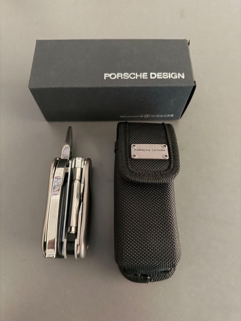Wenger Coltelli tascabile: Wenger Porsche Design Messer/Multitool – Ref. 1.540.00 – Nuovo e nell'imballaggio originale da Bönigen venduto da guap12 3