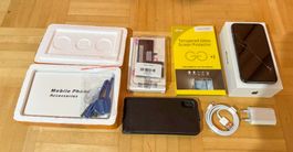 iPhone X 256 GB inkl. Ersatzteile & Zubehör – defekt