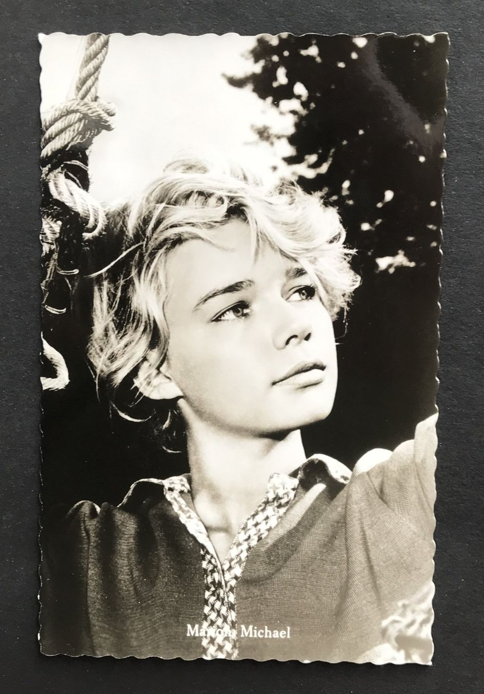 Ansichtskarten: ANSICHTSKARTE MARION MICHAEL – Gebraucht aus Ostermundigen von wini63