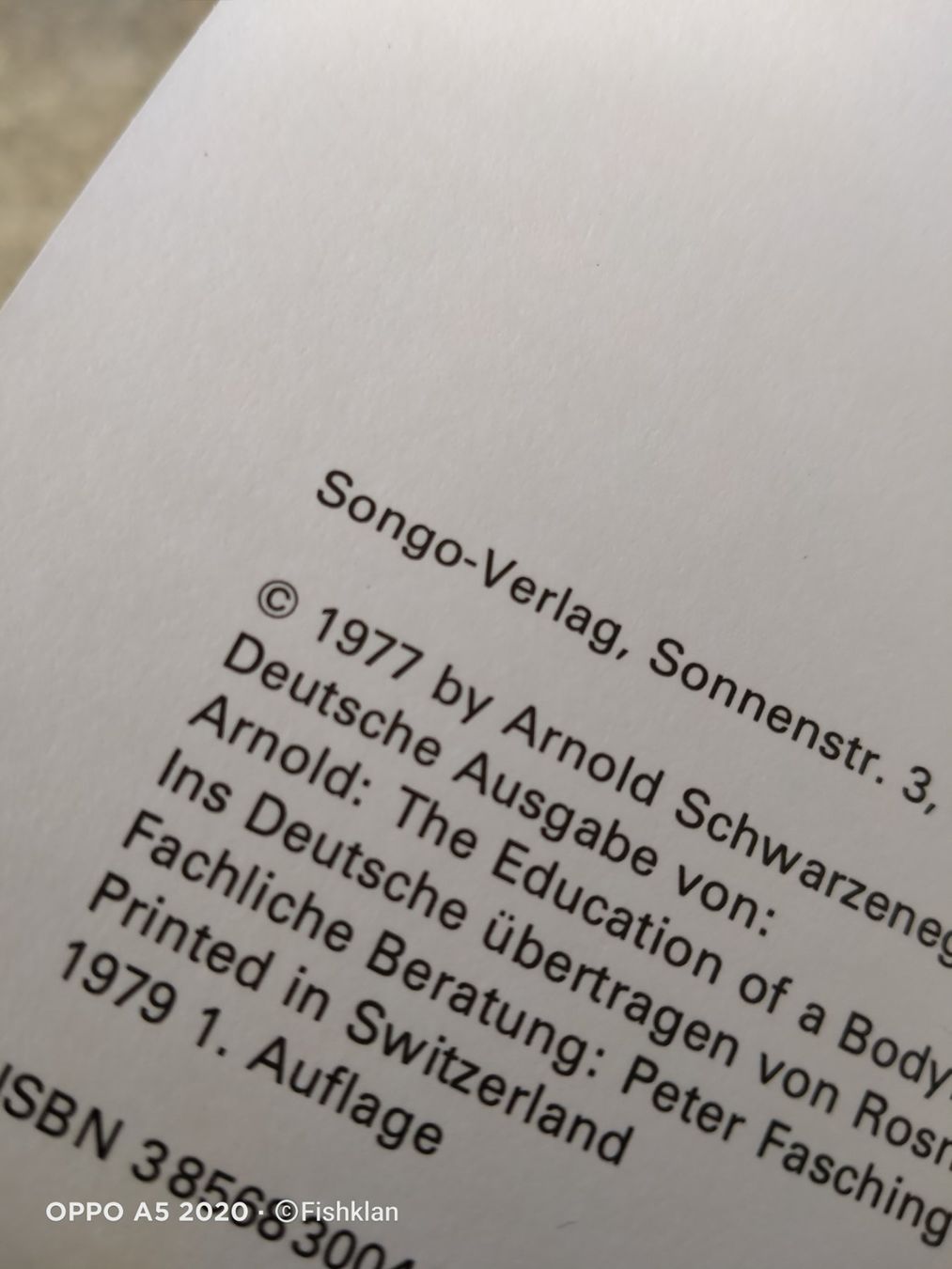 Libri: Schwarzenegger, Karierre eines Bodybuilders / Räumung – Usato da Küssnacht am Rigi venduto da WorthPoint 3