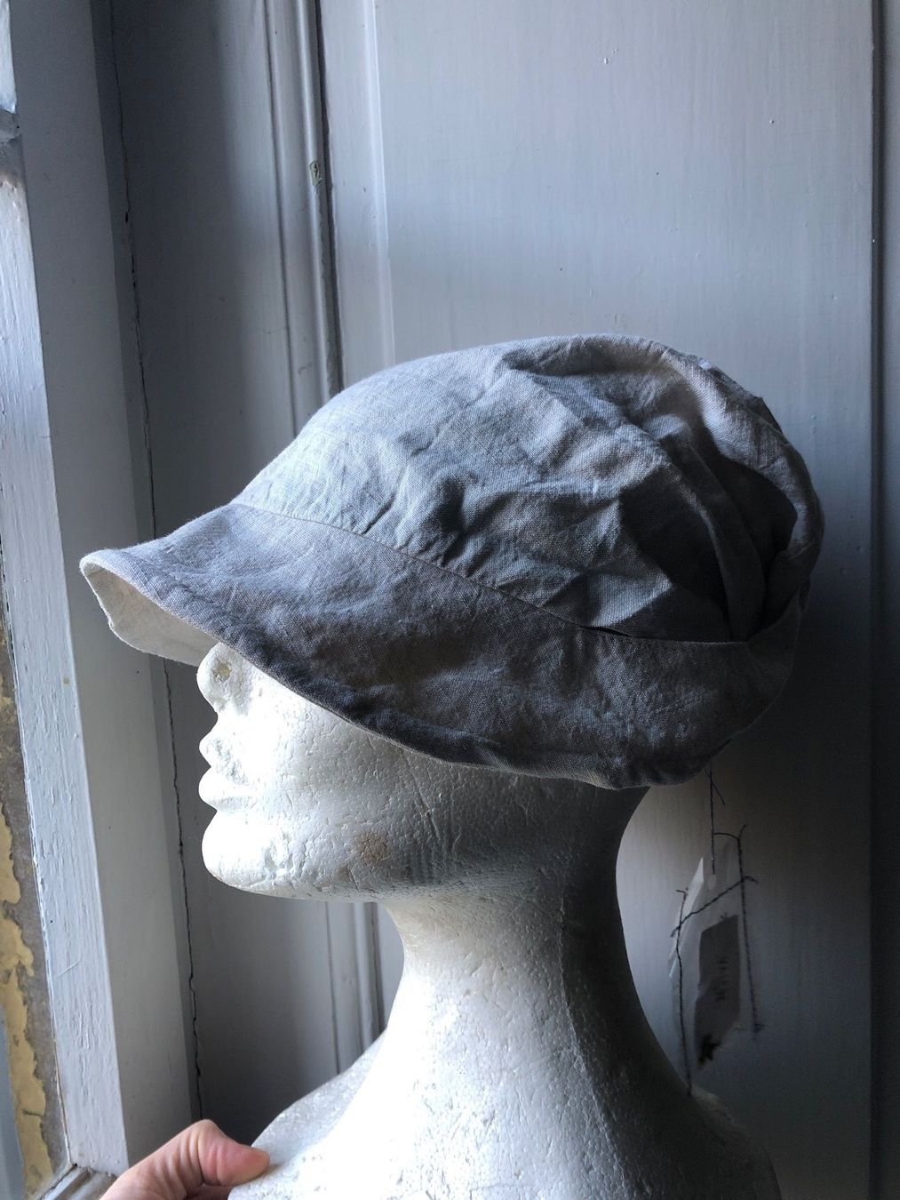 Copricapi, berretti & cappellini: Chapeau japonais lin – Nuovo e nell'imballaggio originale da Arnex-sur-Orbe venduto da cameleonfringant