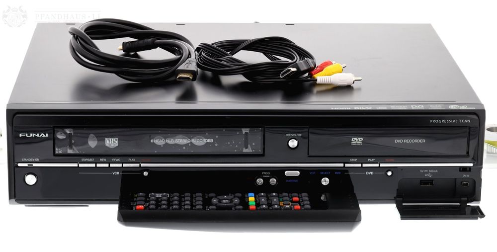 FUNAI WD6D-M100 VHS/DVD Kombi Recorder mit HDMI (Gebraucht) in Schaan ...
