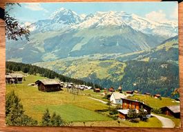 Obersaxen - Platenga und Affeier - AK