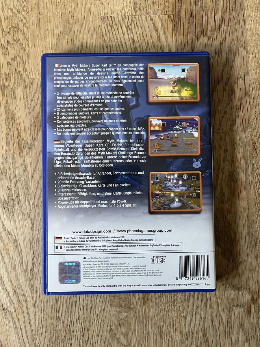 Giochi: Myth Makers Super Kart GP - PS2 – Usato da Baden venduto da tob_t8gw 1