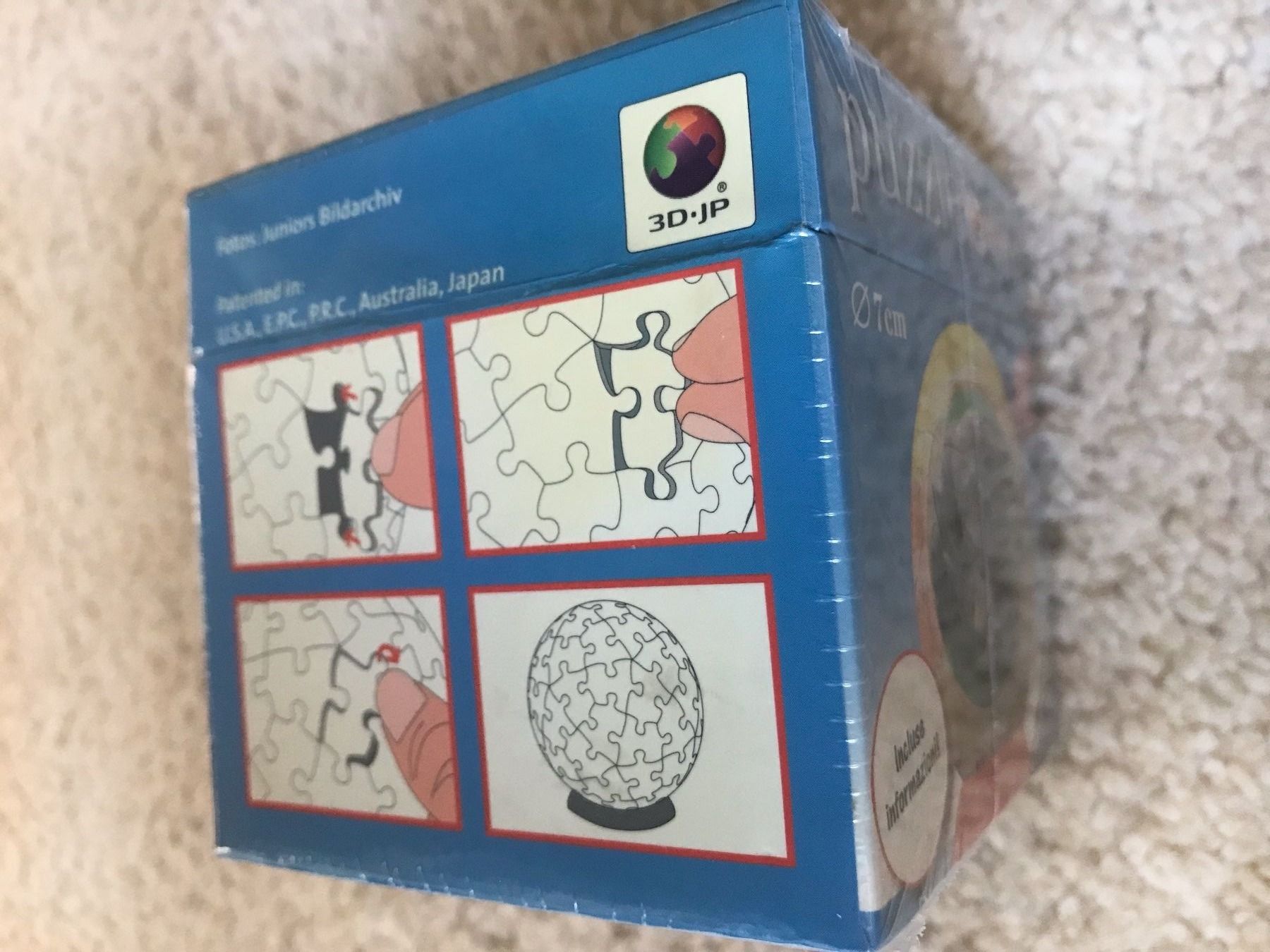 Ravensburger Puzzles: PUZZLE Ball "Elefant", Ø 7 cm / NEU – Neu und originalverpackt aus Dürrenäsch von Didaedi 1