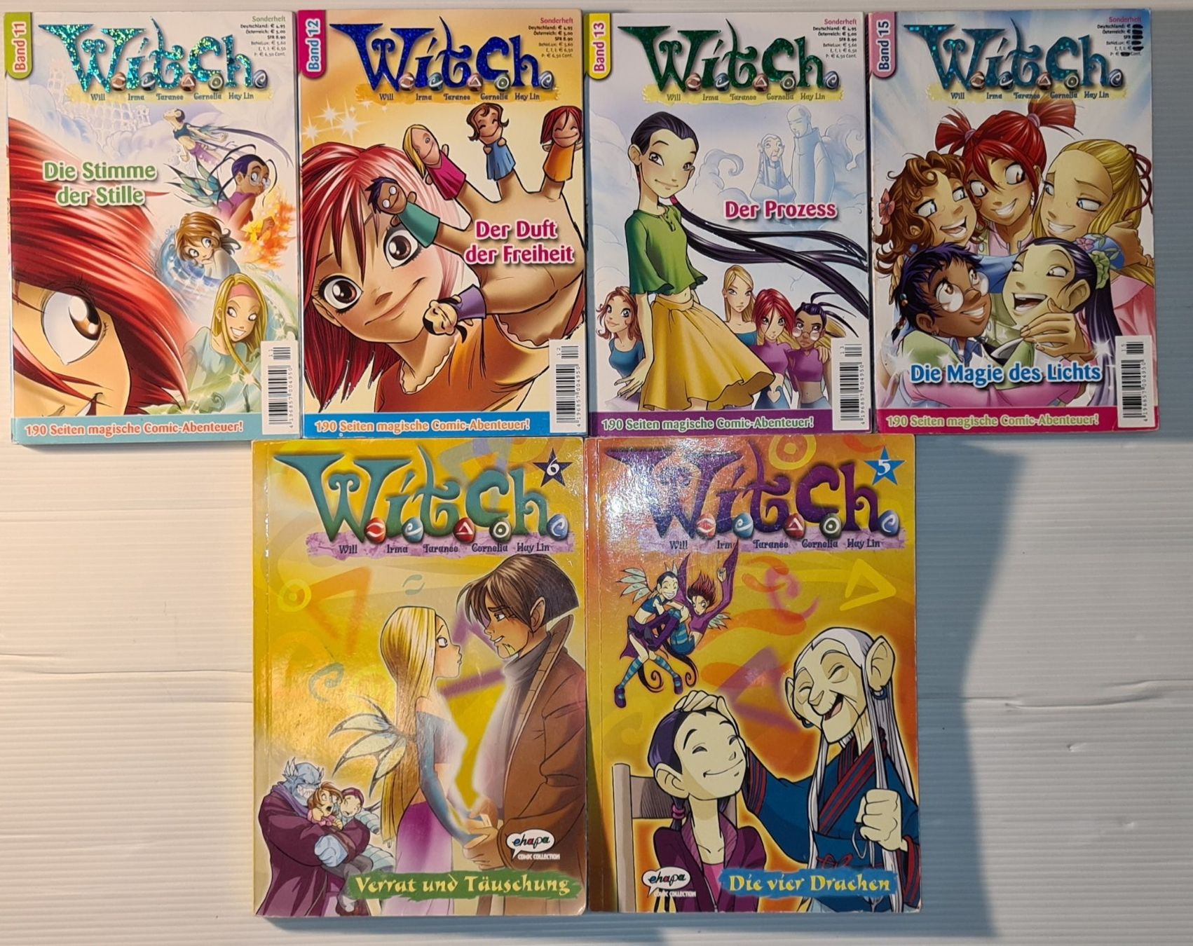Fumetti: W.I.T.C H. 6x Comic Abenteuer! – Usato da Münchenstein venduto da vitalfit
