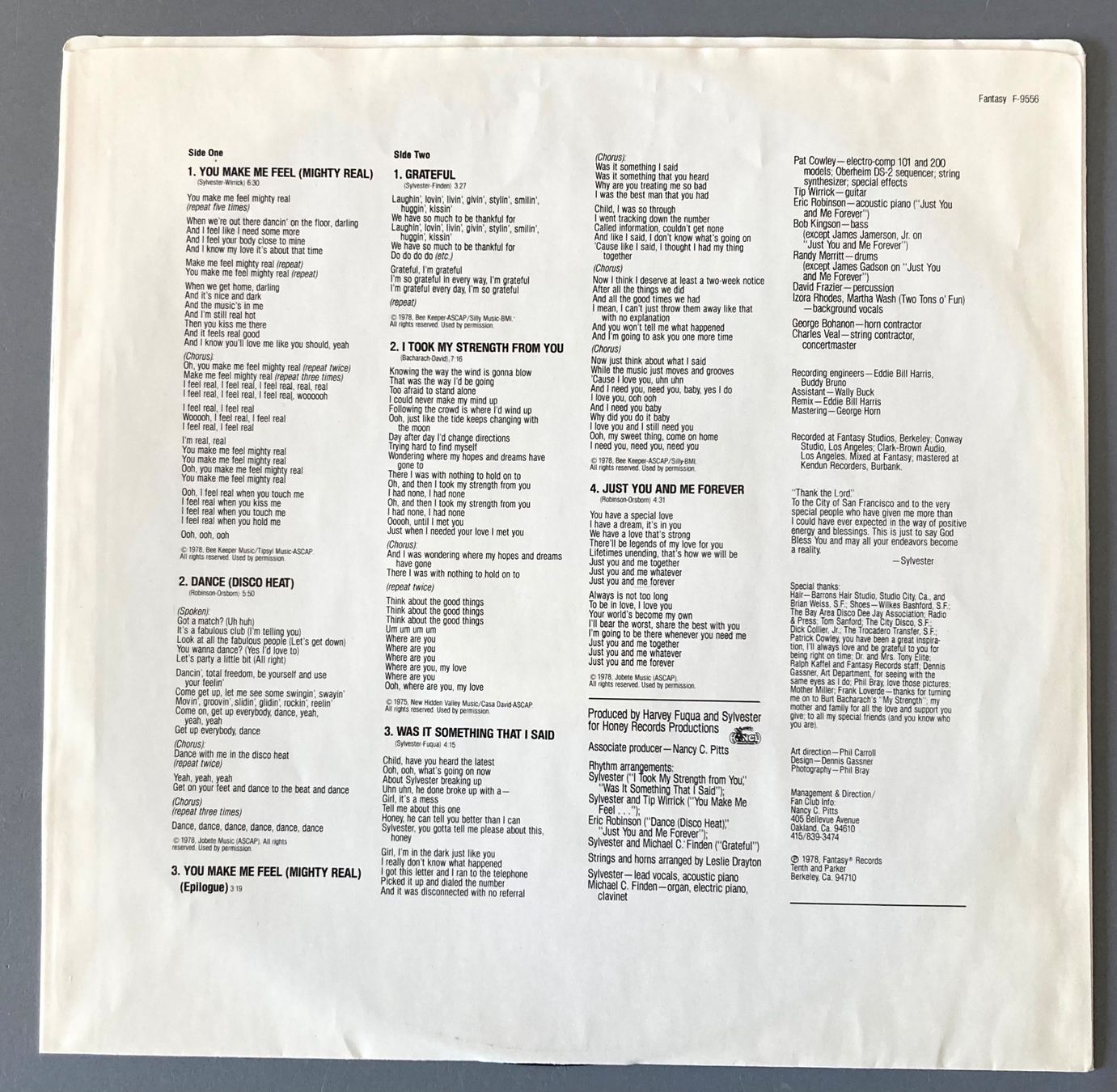 Schallplatten: SYLVESTER - STEP II – Gebraucht aus Poliez-Pittet von Newtown-Records 2