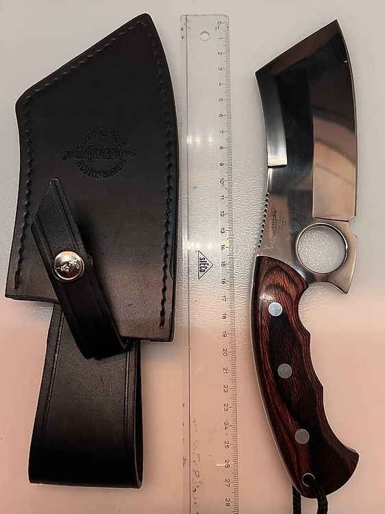 Urbansun Custom Design Messer mit Lederscheide (Gebraucht) in Ziefen ...