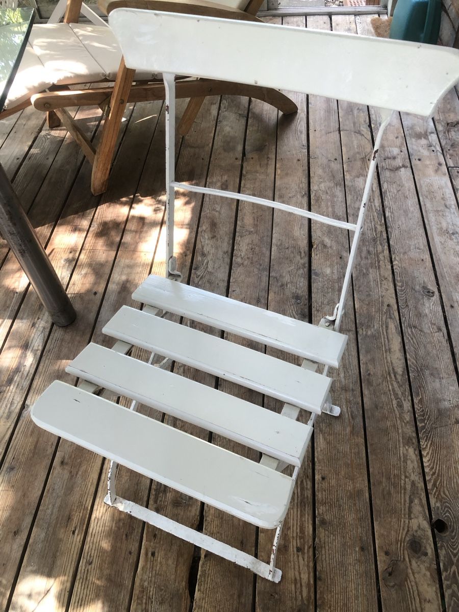 Chaises: Antiker Gartenstuhl – D'occasion à Burgdorf par elatria
