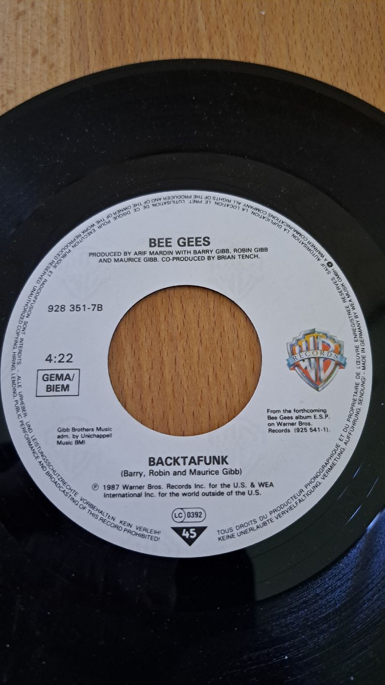 Schallplatten: Bee Gees Single 7" – Gebraucht aus Otelfingen von Rimu11 2